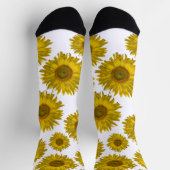 Zonnebloemen, geel sokken (Top)