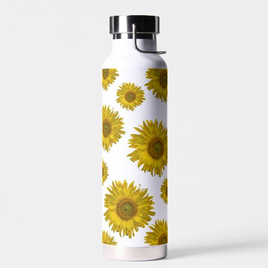 Zonnebloemen, geel waterfles (Links)