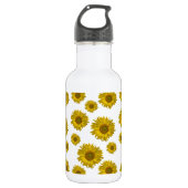 Zonnebloemen, geel waterfles  (Voorkant)
