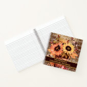 Zonnebloemen - Geheugendankbaarheid Notitieboek (Binnen)