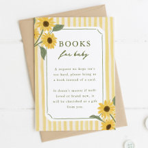 Zonnebloemen & Gele Strepen Boeken voor Baby