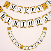 Zonnebloemen Gelukkige Verjaardag Bunting Flag Ban Vlaggetjes