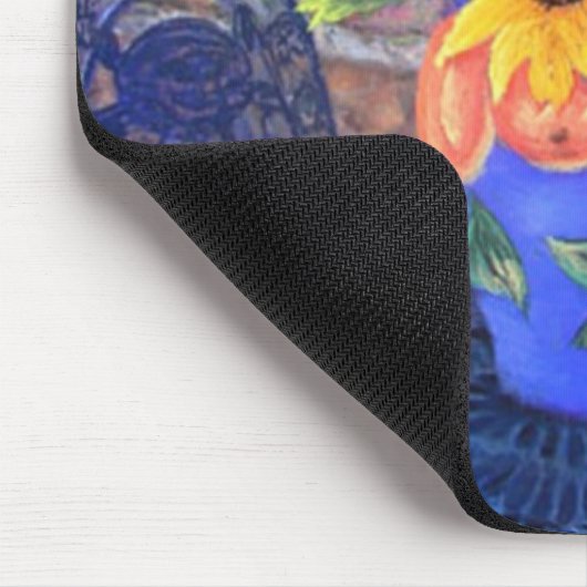 Zonnebloemen - Gepersonaliseerd Muismat (Hoek)