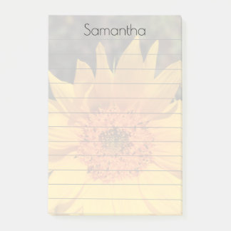Zonnebloemen, gepersonaliseerd Post-it® notes 4 x
