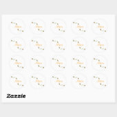 Zonnebloemen Gepersonaliseerde Stickers (Vel)