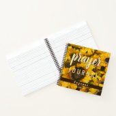 Zonnebloemen, gepersonaliseerde Waterverf van het  Notitieboek (Binnen)