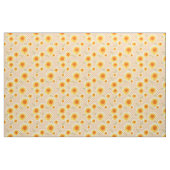 Zonnebloemen Gingham Stof (Yard (91,4 cm))
