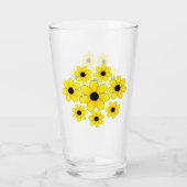 Zonnebloemen Glas (Achterkant)