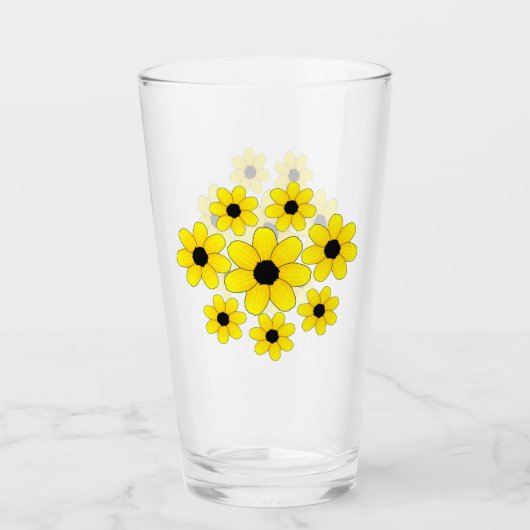 Zonnebloemen Glas (Voorkant)
