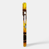 Zonnebloemen Glas in lood Effect Case-Mate iPhone Case (Achterkant / Links)