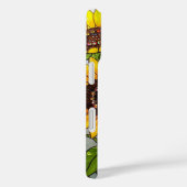 Zonnebloemen Glas in lood Effect Case-Mate iPhone Case (Achterkant / Rechts)