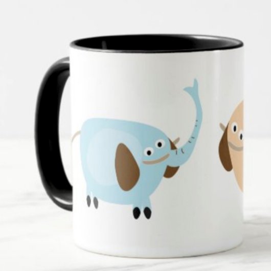 Zonnebloemen glas mok