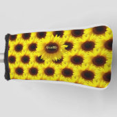 Zonnebloemen Golfheadcover (Voorkant)