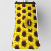 Zonnebloemen Golfheadcover (Draai 90)