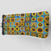 Zonnebloemen Golfheadcover (Voorkant)