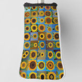Zonnebloemen Golfheadcover (Draai 90)
