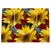 Zonnebloemen Groot Cadeauzakje (Voorkant)