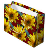 Zonnebloemen Groot Cadeauzakje (Voorkant Gekanteld)