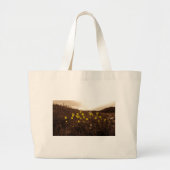 Zonnebloemen Grote Tote Bag (Voorkant)