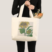 Zonnebloemen Grote Tote Bag (Voorkant (product))