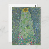 Zonnebloemen | Gustav Klimt Briefkaart (Voorkant / Achterkant)