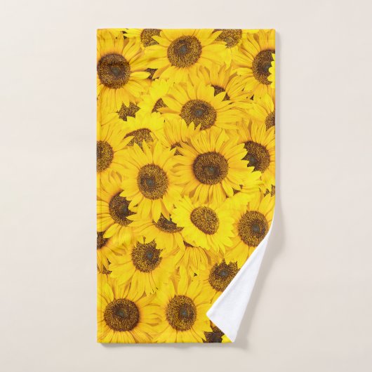 Zonnebloemen Handdoek (Handdoek)
