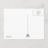 Zonnebloemen - Happy Birthday Briefkaart (Achterkant)