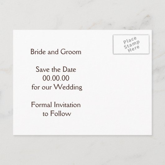 Zonnebloemen & hart op hout bruiloft Save the Date Aankondigingskaart (Achterkant)