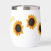 Zonnebloemen Heldere Bloemen Botanische Fotografie (Achterkant)