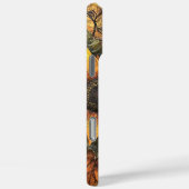 Zonnebloemen Herfst Autumn Leaves Mixed Media Case-Mate iPhone Case (Achterkant / Rechts)