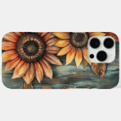 Zonnebloemen Herfst Autumn Leaves Mixed Media Case-Mate iPhone Case (Achterkant (horizontaal))