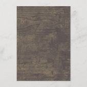 Zonnebloemen herfst bruiloft details informatie ga informatiekaartje (Achterkant)