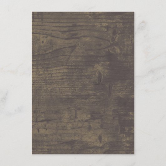 Zonnebloemen herfst bruiloft details informatie ga informatiekaartje (Achterkant)