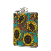 Zonnebloemen Heupfles (Links)