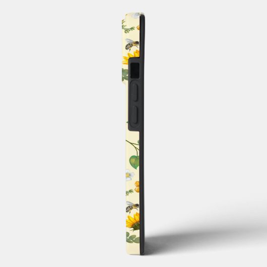 Zonnebloemen honingbijen, geel, zonnig gekleurd Case-Mate iPhone case