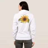 Zonnebloemen Hoodie (Achterkant volledig)