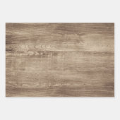 Zonnebloemen Hout Buffalo Inpakpapier Vel (Voorkant 2)