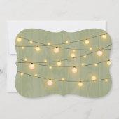 Zonnebloemen Hout Lights Kaart (Achterkant)