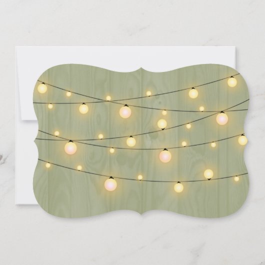 Zonnebloemen Hout Lights Kaart (Achterkant)