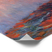 Zonnebloemen Impressionisme Poster (Hoek)