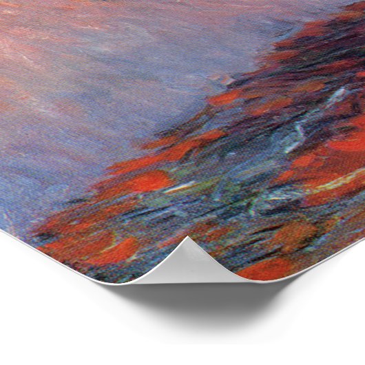 Zonnebloemen Impressionisme Poster (Hoek)