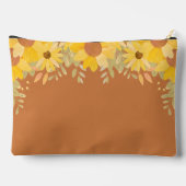 Zonnebloemen in bloei op maat etui (Achterkant)