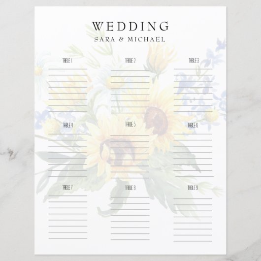 Zonnebloemen in Bloom (Voorkant)