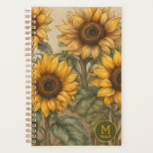 Zonnebloemen in Bloom Planner (Voorkant)