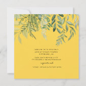 Zonnebloemen in Bloom Rustic Photo Vrijgezellenfee Kaart (Achterkant)