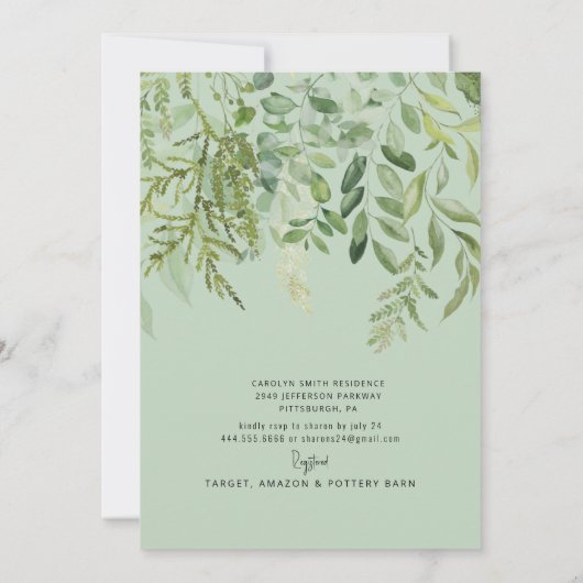 Zonnebloemen in Bloom Rustiek Hout Salie Vrijgezel Kaart (Achterkant)