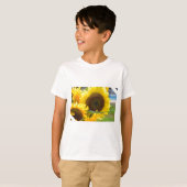 Zonnebloemen in Bloom T-shirt (Voorkant volledig)