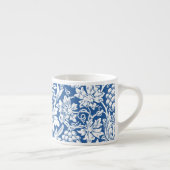 Zonnebloemen in Blue William Morris Espresso Kop (Rechts)