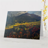 Zonnebloemen in de bergen, door Gary Poling Kaart (Gele Bloem)