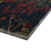 Zonnebloemen in de bergen, door Gary Poling Snijplank (Hoek)